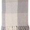 Edge Collections - 50" x 60" - Gray - Versatile Cotton Throw Blanket for Home Decor - 1 Piece